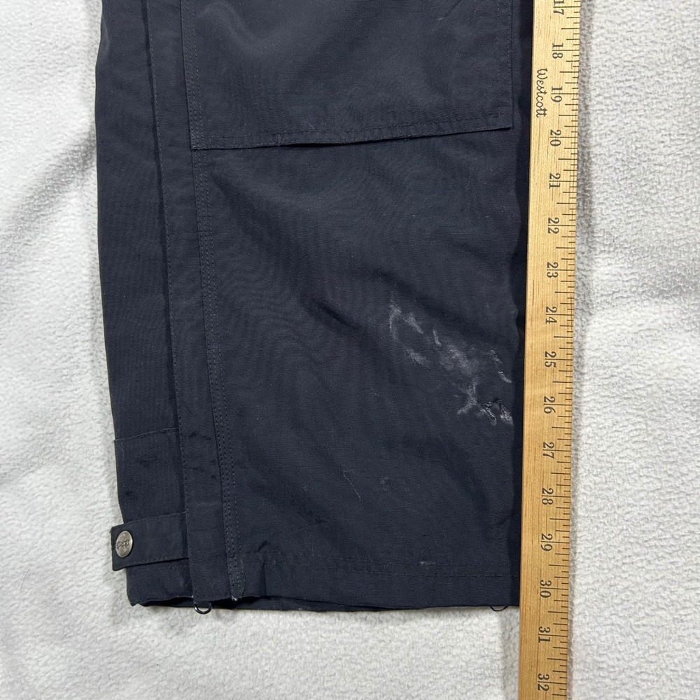 Carhartt B187 BLK Nylon Work Pants Mens Medium Regular Black Side Zip Mesh Lined - Picture 8 of 9